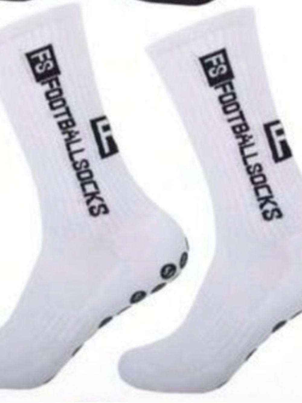 Unisex Athletic football Crew Socks White 3 pairs brand new